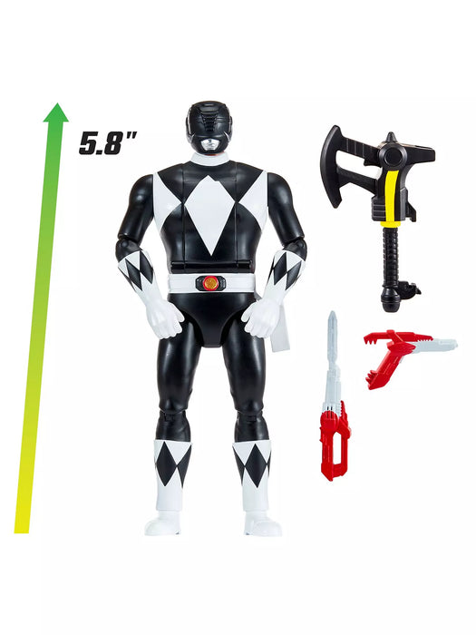 Power Rangers - Auto Morphin Black Ranger Action Figure