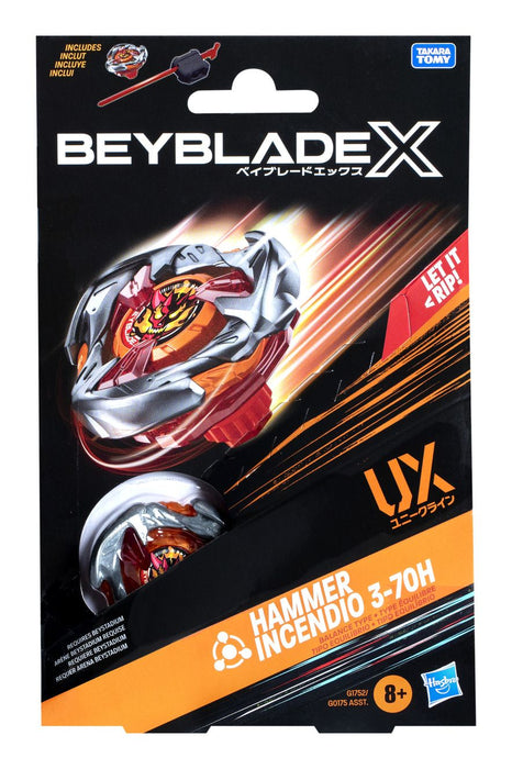 Beyblade X - Hammer Incendio 3-70H (Balance) Starter Pack UX