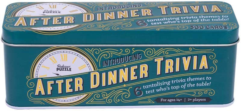 Ginger Fox After Dinner Trivia Tin