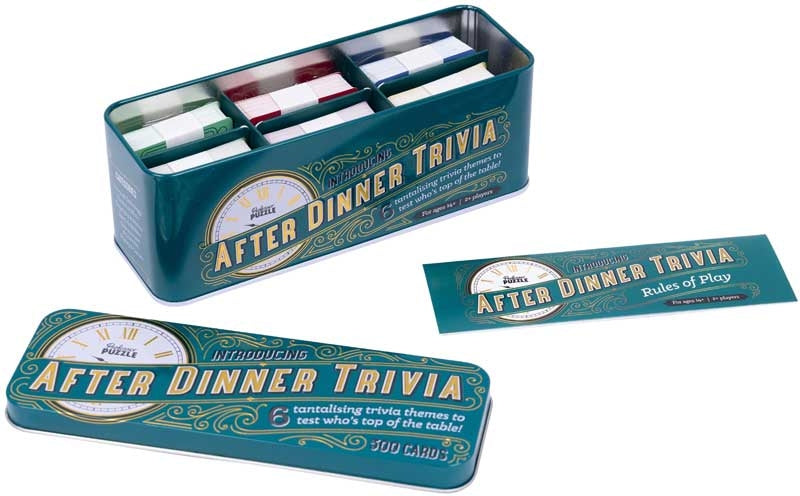 Ginger Fox After Dinner Trivia Tin