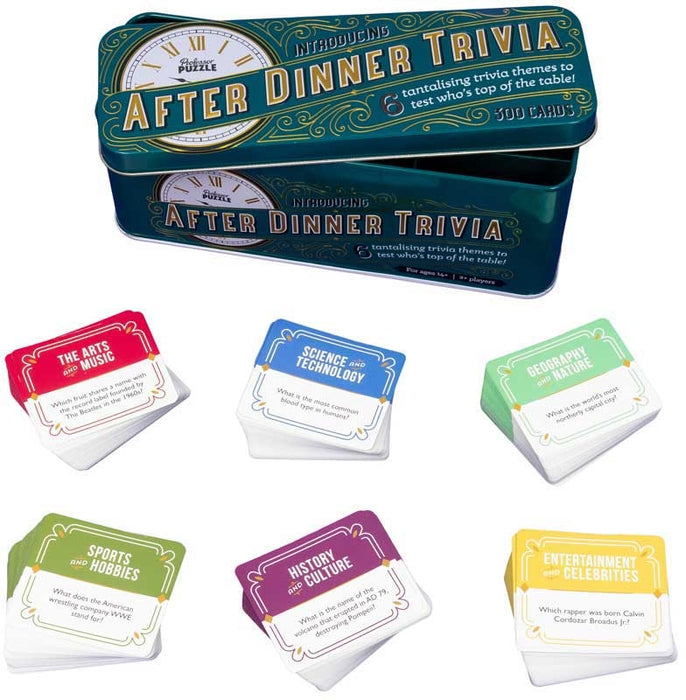 Ginger Fox After Dinner Trivia Tin