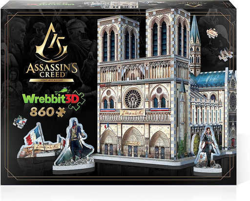 Assassins Creed Notre Dame Jigsaw Puzzle (860 Pieces)