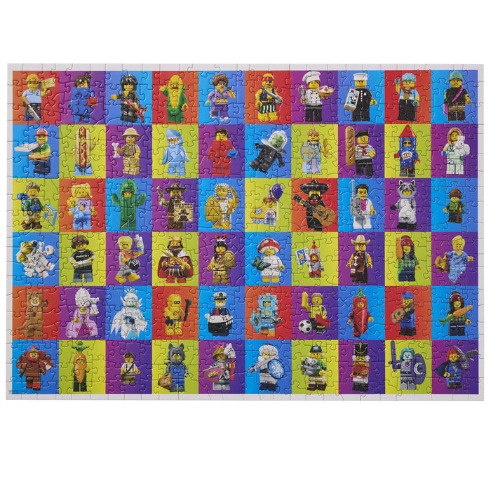 LEGO Minifigures Collage Puzzle 500 pcs (38cm x 54cm)