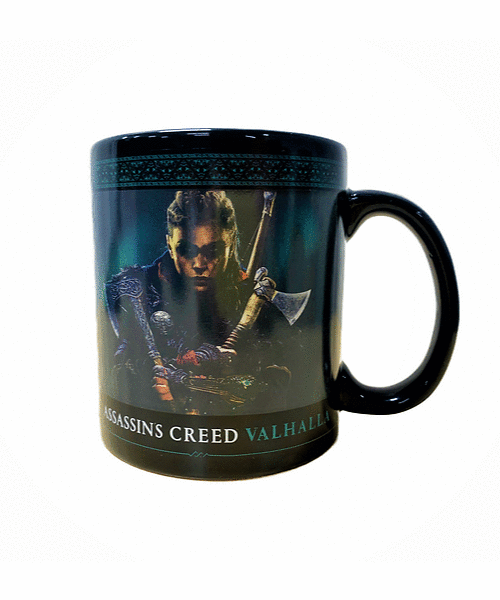Good Loot: Heat Reveal Assassin's Creed Valhalla: Eivor Mug — REACTIVE Toys