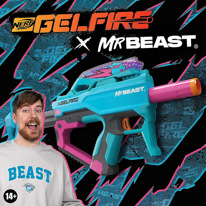 NERF Pro - Gelfire Mythic Mr Beast Blaster