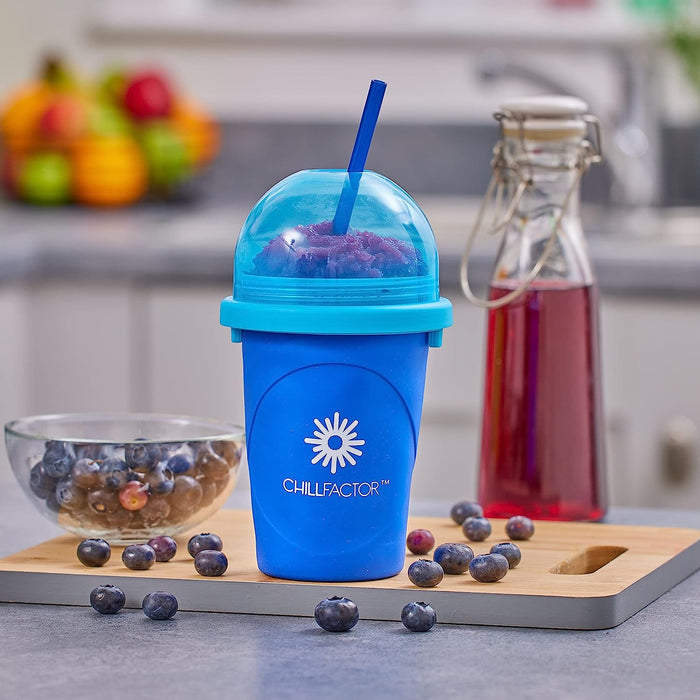 Chillfactor - Squeeze Cup Slushy Maker (Blueberry Bonanza)