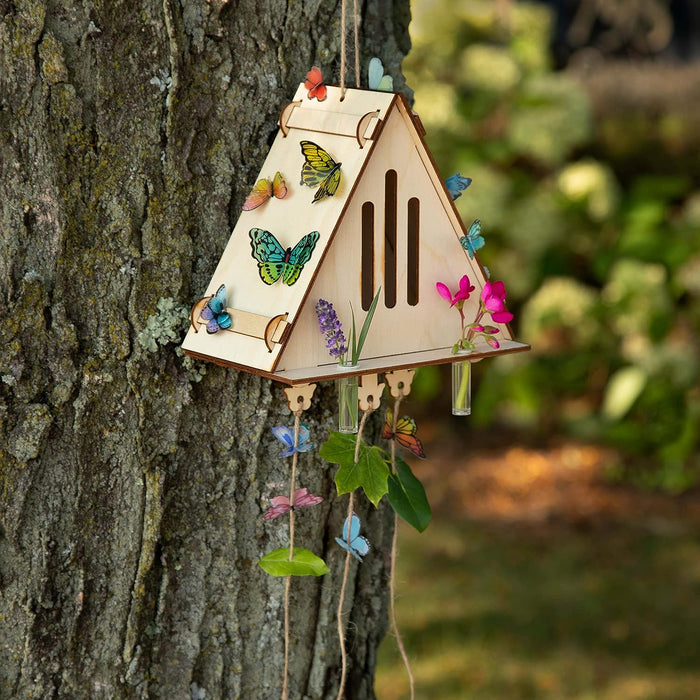 Craft Tastic - Make A Butterfly House