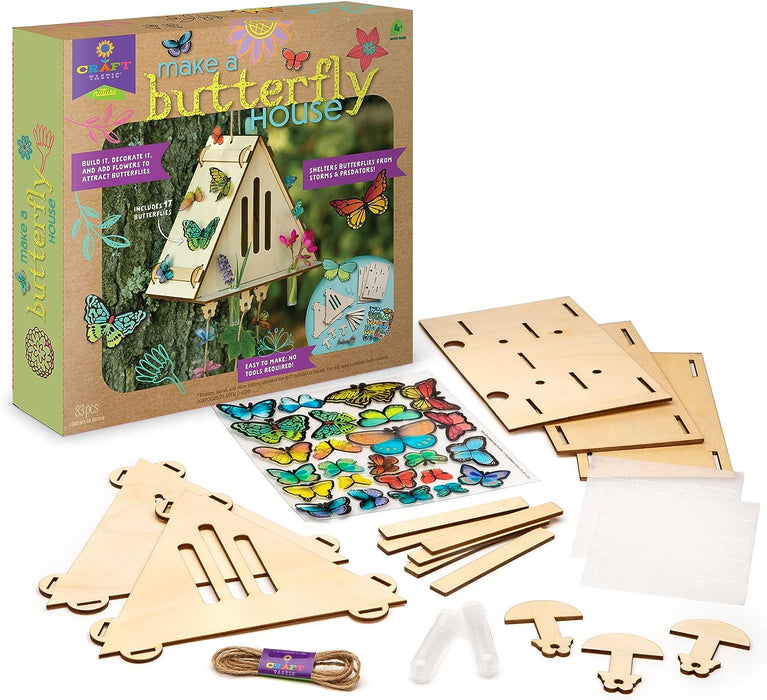 Craft Tastic - Make A Butterfly House