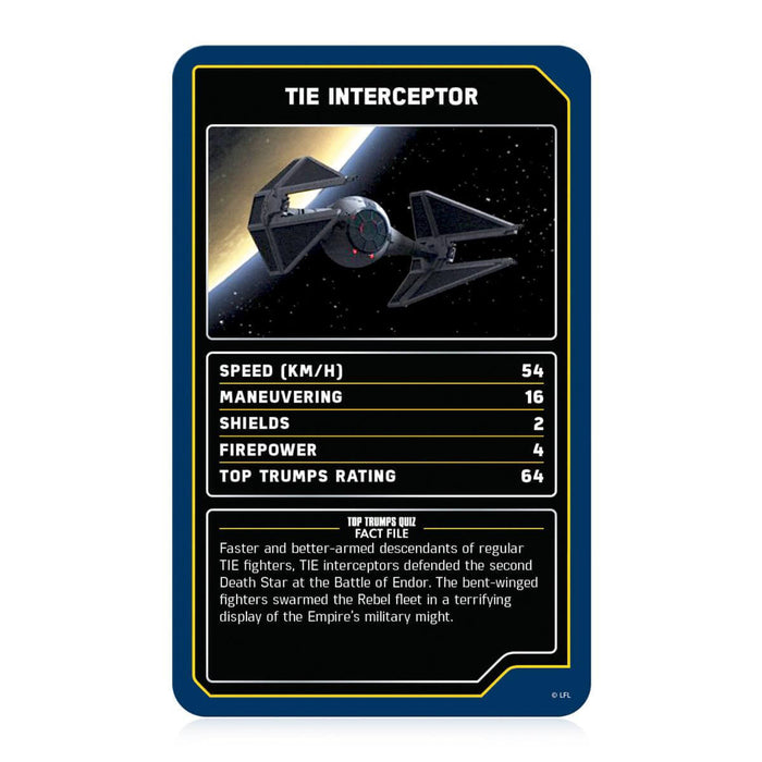 Top Trumps Specials - Star Wars Starships