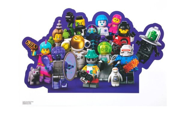 LEGO Minifigures Collage Puzzle 503 pcs (39cm x 66cm)