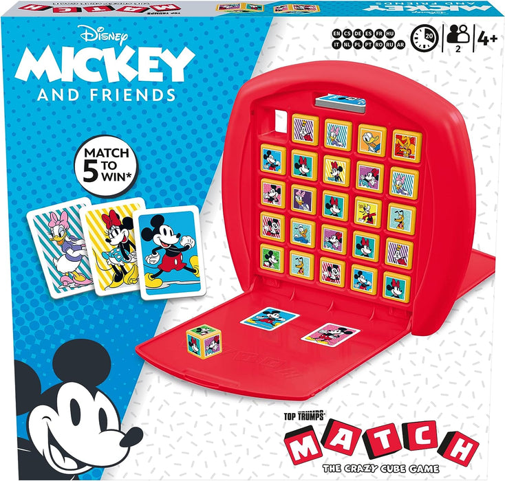 Top Trumps Mickey and Friends - Match The Crazy Cube Game