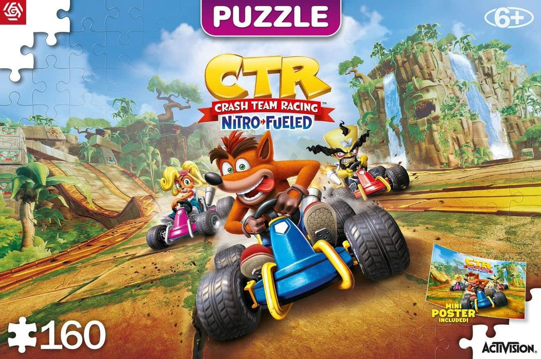 Crash Team Racing: Nitro-Fueled Jigsaw Puzzle (160 Pieces)