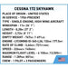 Cobi 26621 - Cessna - 172 Skyhawk 160pcs