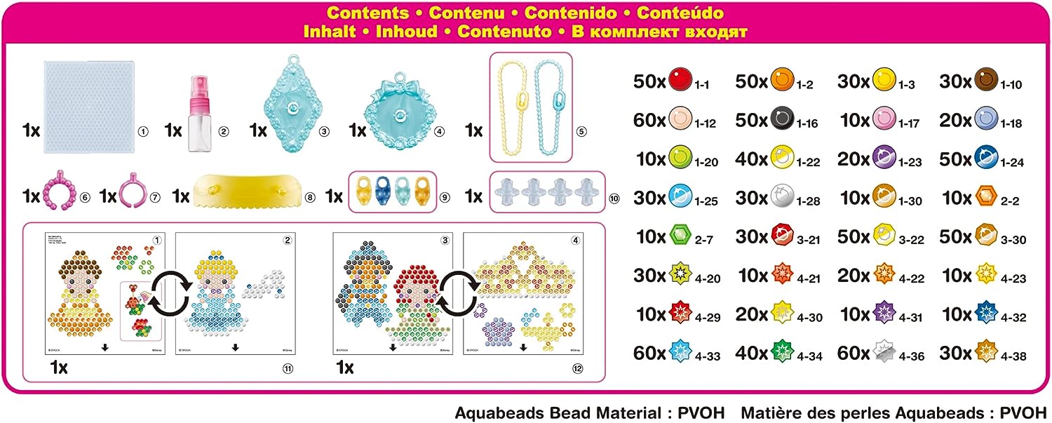 Aquabeads - Disney Princess Dress-Up Set