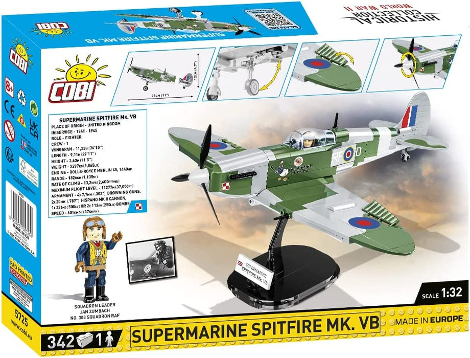 COBI- World War II - SUPERMARINE SPITFIRE MK.VB 335 pieces