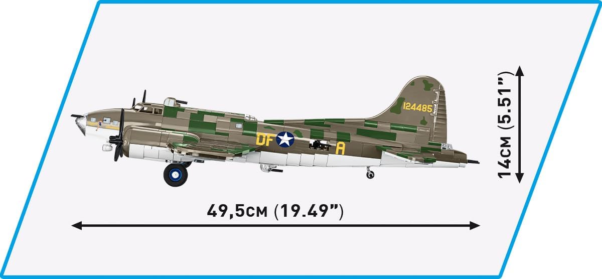 COBI - Boeing B-17F Flying Fortress Memphis Belle
