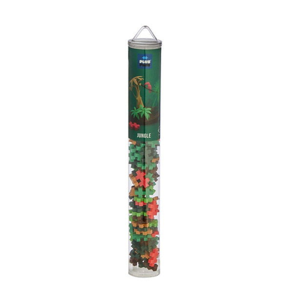 Plus-Plus: Jungle Mix Tube (100pc)