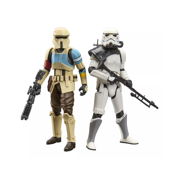 Star Wars The Black Series Battlefront Scarif Stormtrooper & Magma Stormtrooper Action Figure Set