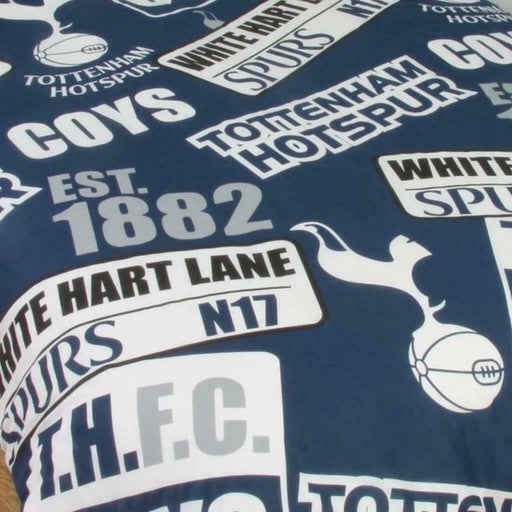 Tottenham Hotspur Patch Double Duvet Set