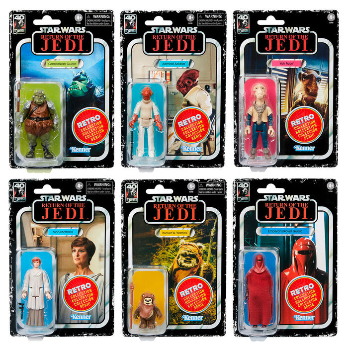 Return of the Jedi Star Wars Retro Collection Hasbro Action Figure Multipack