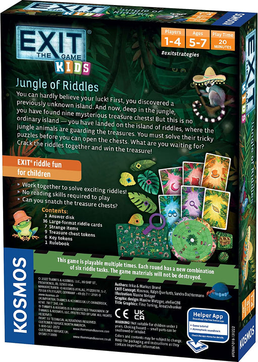 EXIT Kids : Jungle of Riddles Board Game