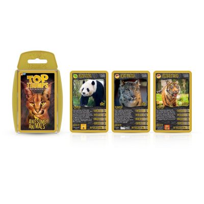 Top Trumps Classics Awesome Animals Card Game