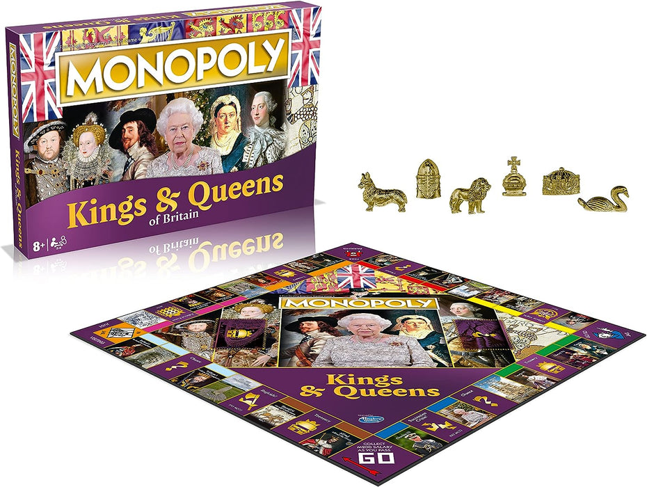 Monopoly Kings and Queens Board Game