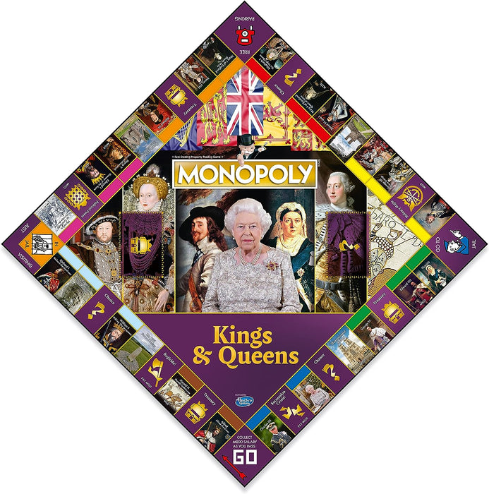 Monopoly Kings and Queens Board Game