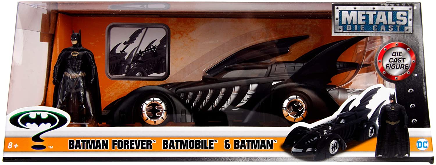 Jada- Batman 1995 Batmobile 1:24 Die-Cast