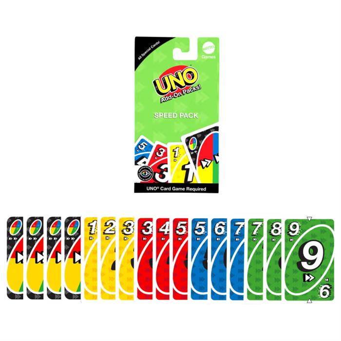 Uno - Add-On Packs (Speed Pack) Card Game