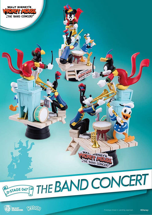Disney D-Stage Mickey Mouse The Band Concert Figurine