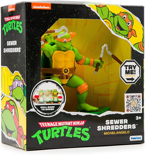 TMNT Sewer Shredders - Michelangelo Figure