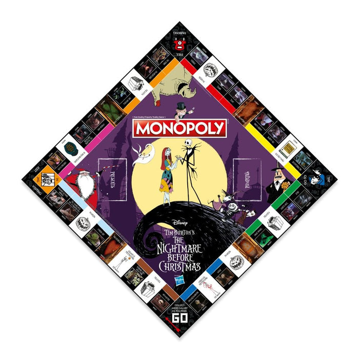 Monopoly - Nightmare Before Christmas Edition (2024) Board Game