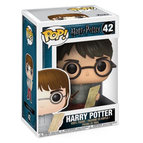 Funko - Movies: Harry Potter (Harry Potter with Marauders Map)
