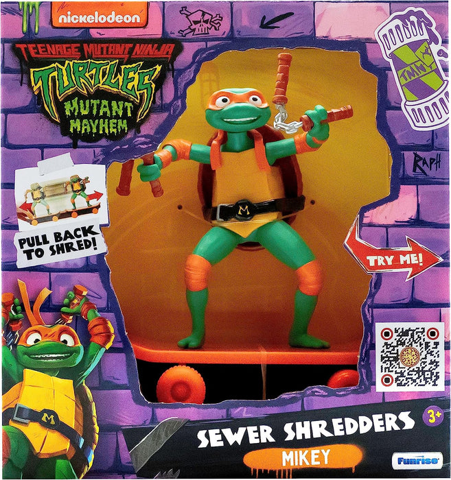 Teenage Mutant Ninja Turtles: Mutant Mayhem - Sewer Shredders Michelangelo
