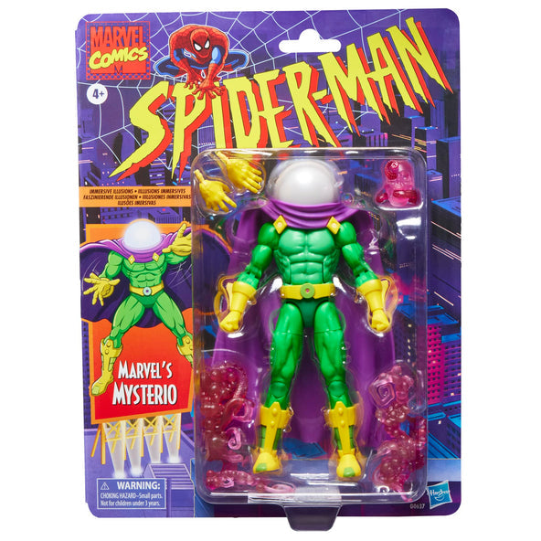 Marvel Legend Series - Retro Spiderman Marvel's Mysterio Action Figure