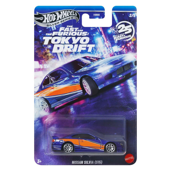 Hot Wheels Silver Series Fast & Furious Tokyo Drift - Nissan Silvia
