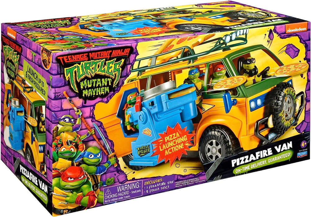 Teenage Mutant Ninja Turtles: Mutant Mayhem - Pizza Fire Delivery Van Playset