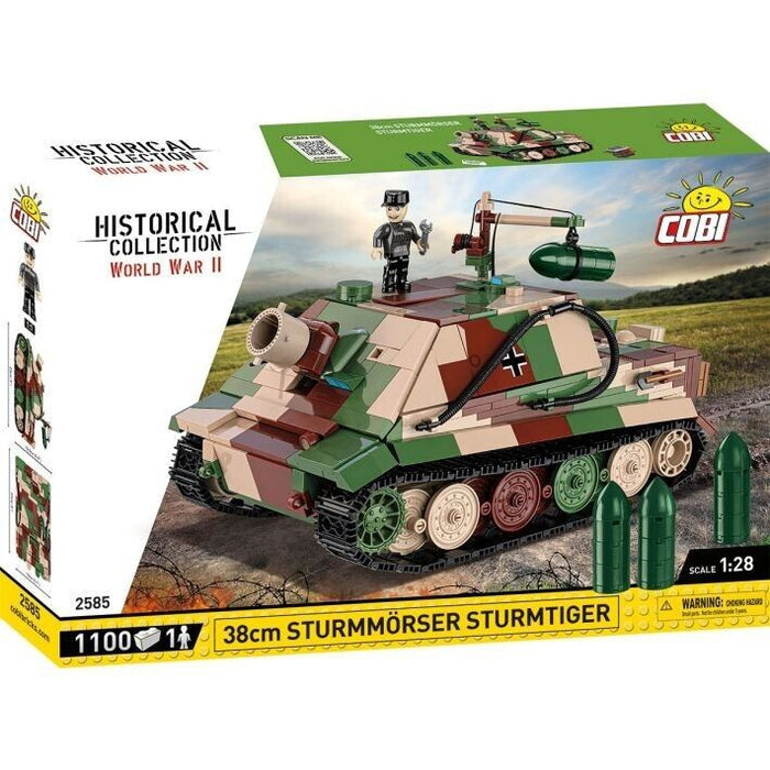 Cobi 2585 - World War II - Sturmmorser Tiger 1100 pcs