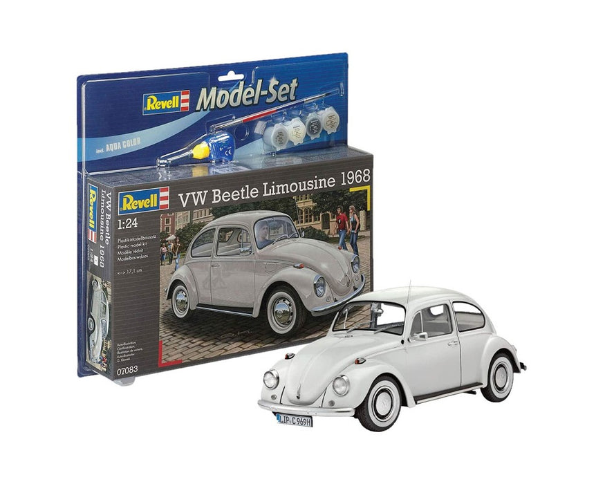 REVELL 67083 - VW Beetle Limousine 1968 1:24 Scale Model Set