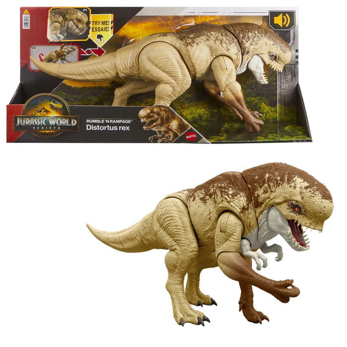 Jurassic World - Distortus Rex Rumble N Rampage Dinosaur