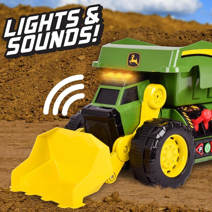 John Deere - Lights and Sounds 2 in 1 Dig Rig Toy