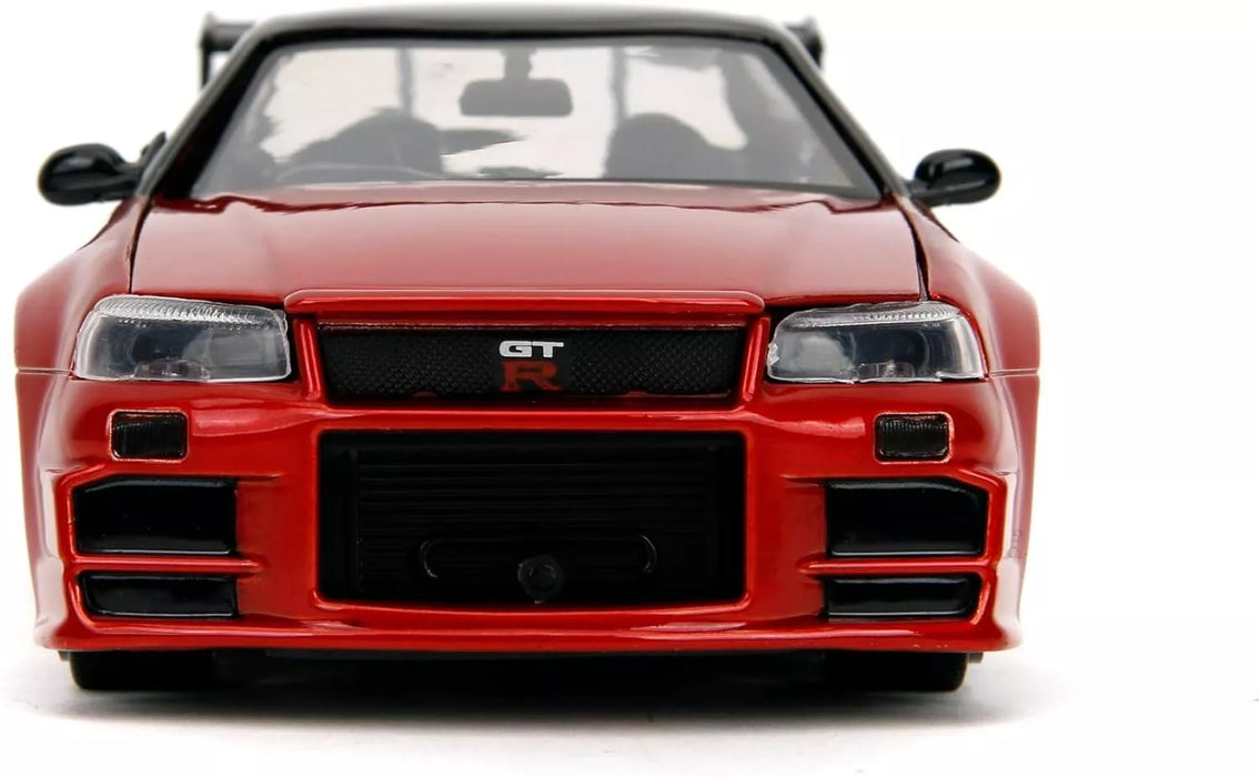 Jada - Godzilla Nissan GTR 1:24 Die-Cast Collectible Car