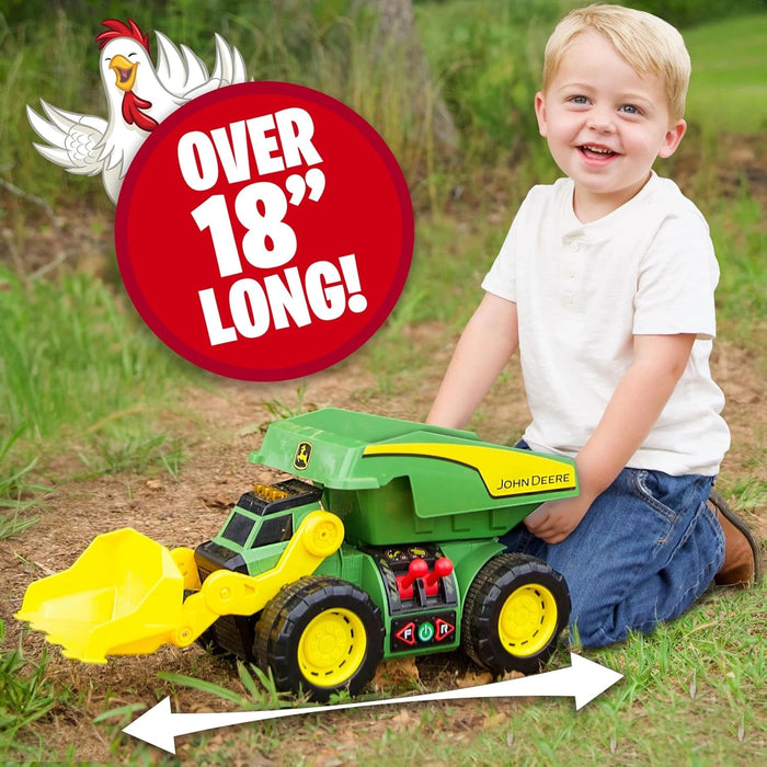 John Deere - Lights and Sounds 2 in 1 Dig Rig Toy