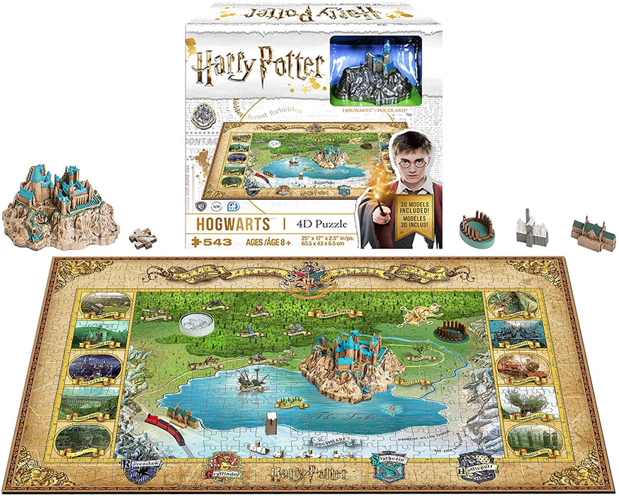Harry Potter: Mini Hogwarts (543 piece) Puzzle