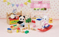 Sylvanian Families - Baby's Toy Box: Snow Rabbit & Panda Babies