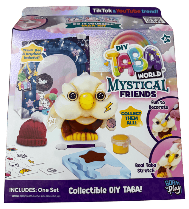 Taba World Make & Display Mystical Friends -Owl