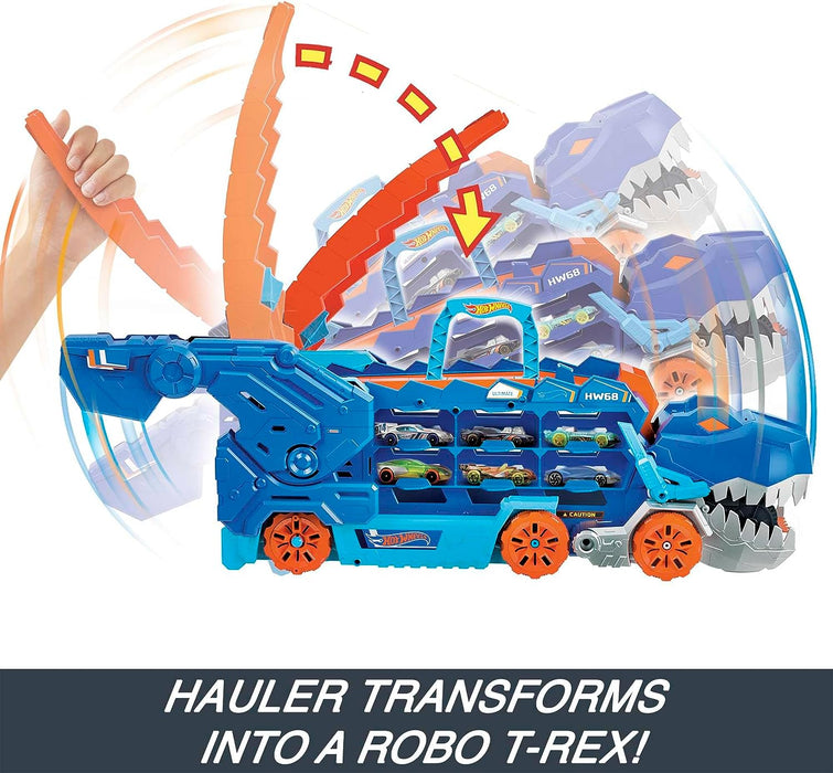 Hot Wheels City Ultimate T-Rex Transporter Playset