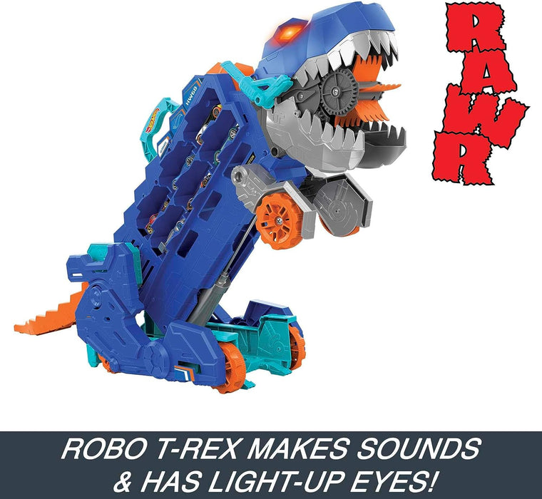 Hot Wheels City Ultimate T-Rex Transporter Playset