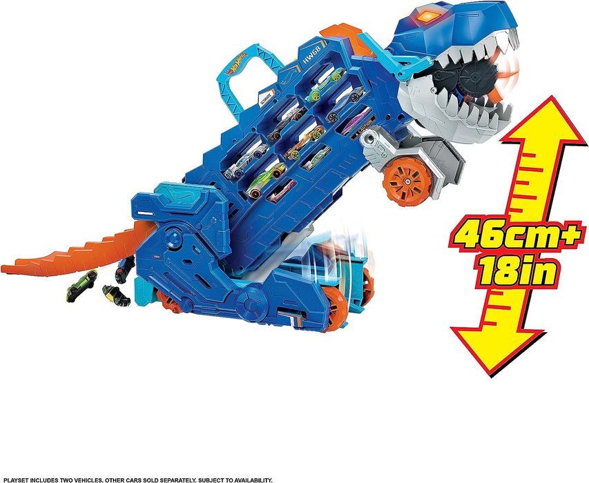 Hot Wheels City Ultimate T-Rex Transporter Playset